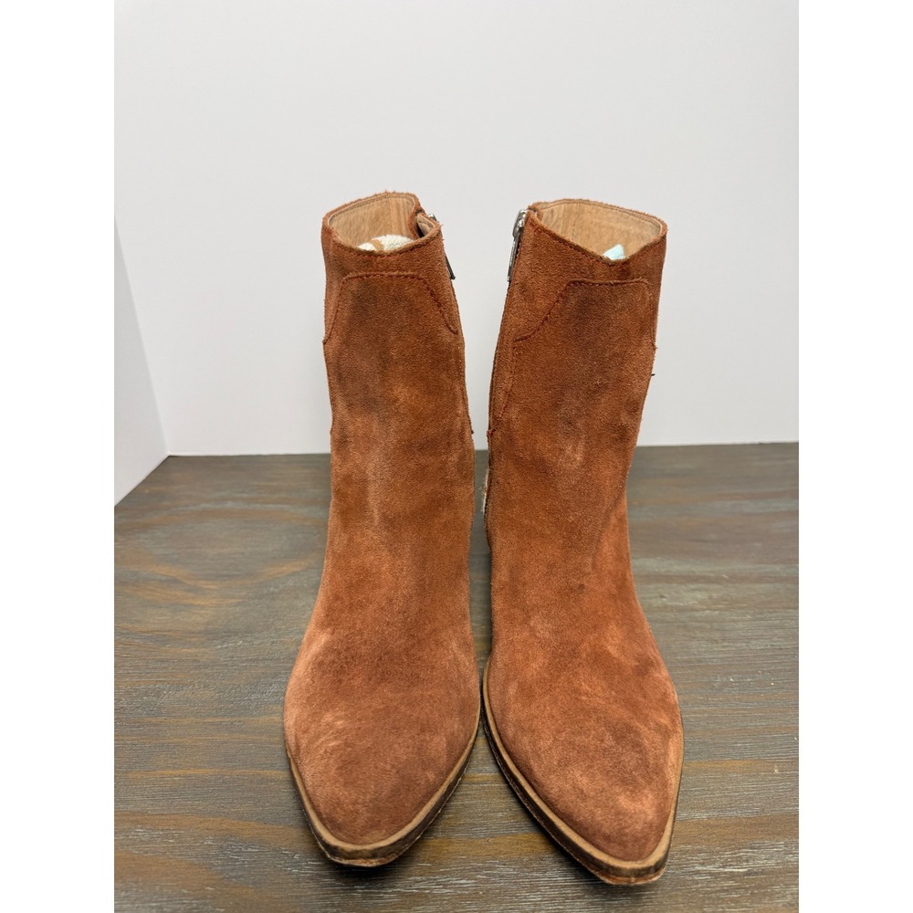 Free People Last Outlaw Calf Hair Ankle Boots Zebra Western 37 / US 6.5 Boho - Picture 7 of 11
